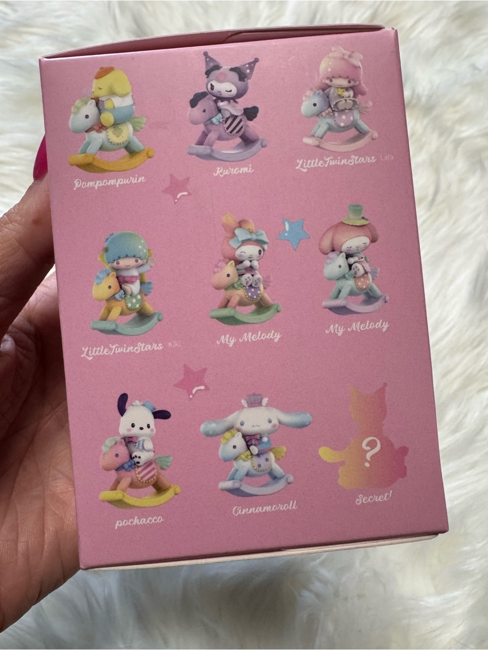 MINISO Sanrio Characters Childlike Heart Rocking Horse Series Figure Blind Box - Picture 8 of 8